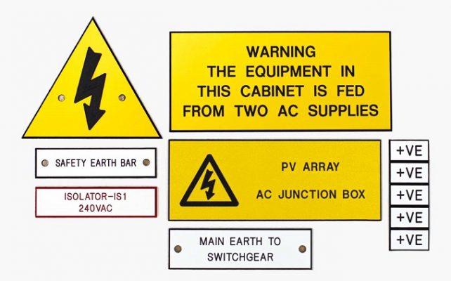 Electrical Labels